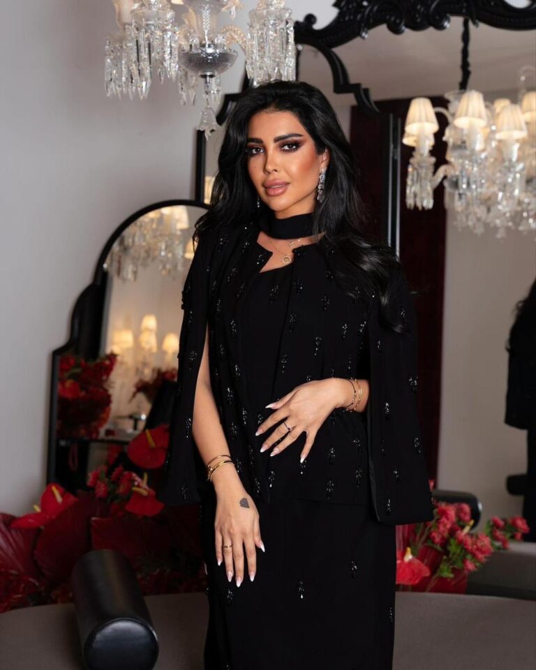 ⁦فستان سهرة شيفون جورجيت⁩ - الصورة ⁦4⁩