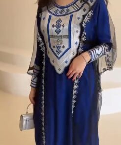 جلابية كريب استرتش