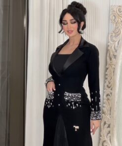فساتين سهرة لون أسود
