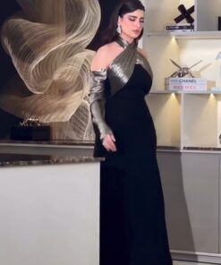 فستان سهرة لون اسود