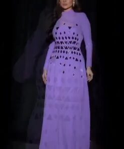 فستان سهرة لون موف