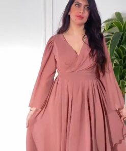 فستان سهرة ناعم