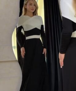 فساتين سهرة لون أسود