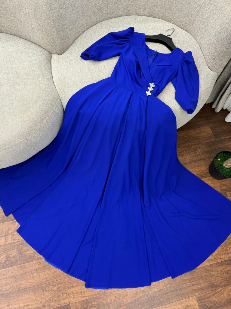 ⁦فستان سهرة ميد ناعمة⁩ - الصورة ⁦5⁩