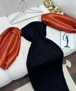 Alternative view of أجمل فساتين سهرة كريب استرتش