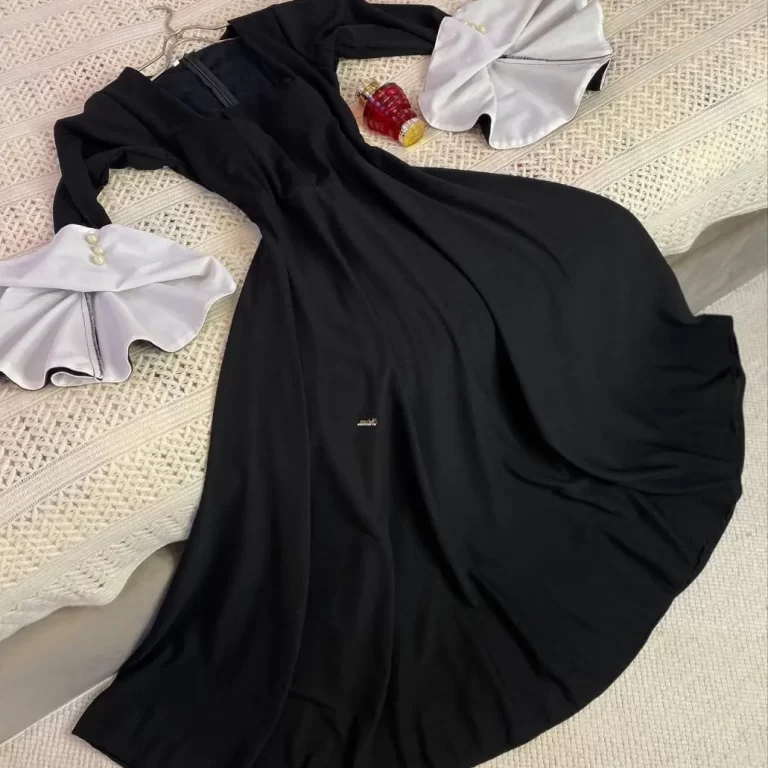 ⁦فساتين سهرة لون أسود⁩ - الصورة ⁦4⁩