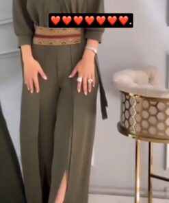 فستان كريب استرتش