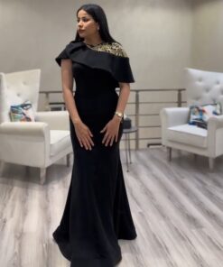 فساتين سهرة لون أسود