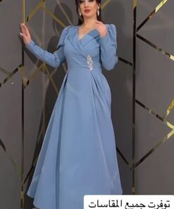 فساتين سهرة ناعمة