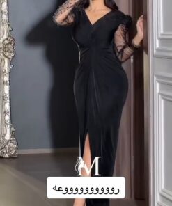 فساتين سهرة لون اسود