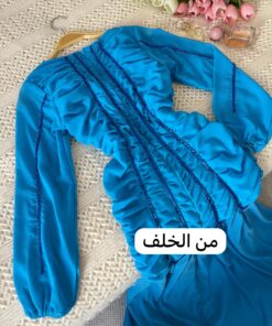 Alternative view of فستان سهرة شيفون جورجيت