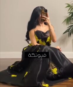 Alternative view of فستان سهرة اسود فخم وأنيق