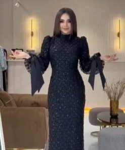 فساتين سهرة لون اسود