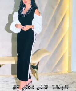 فساتين سهرة لون اسود