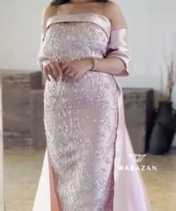 فساتين سهرة بذيل طويل