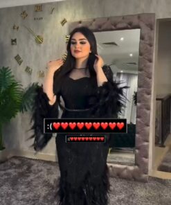 فساتين سهرة لون اسود