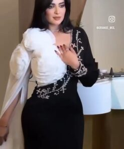 Alternative view of فستان سهرة لون اسود فخم