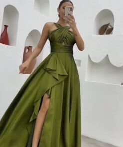 فساتين سهرة حرير