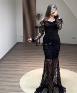 أجمل الفساتين لون أسود