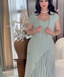 فستان سهرة ناعمة