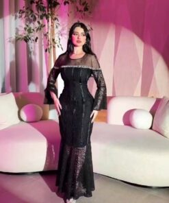 فساتين سهرة لون اسود