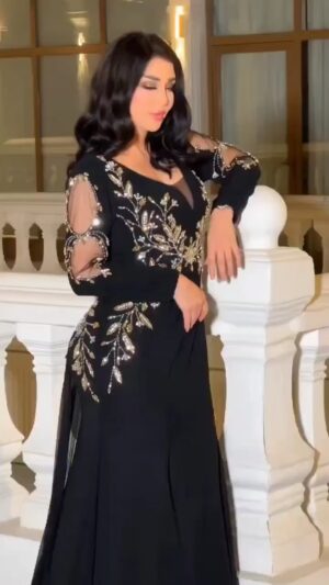 ⁦فستان أسود فخم⁩ - الصورة ⁦4⁩