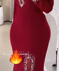 Alternative view of فساتين سهرة لون أحمر فخم وانيق