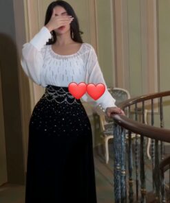 فساتين سهرة كريب
