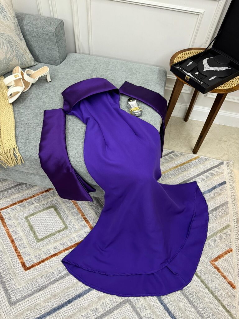 ⁦فساتين سهرة لون موف⁩ - الصورة ⁦2⁩