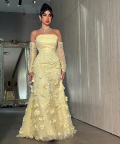 فستان سهرة بالون جميلة