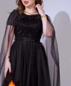 فساتين سهرة لون أسود