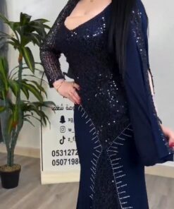 فستان سهرة فخم وانيق