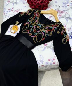 Alternative view of فستان سهرة اسود ناعم