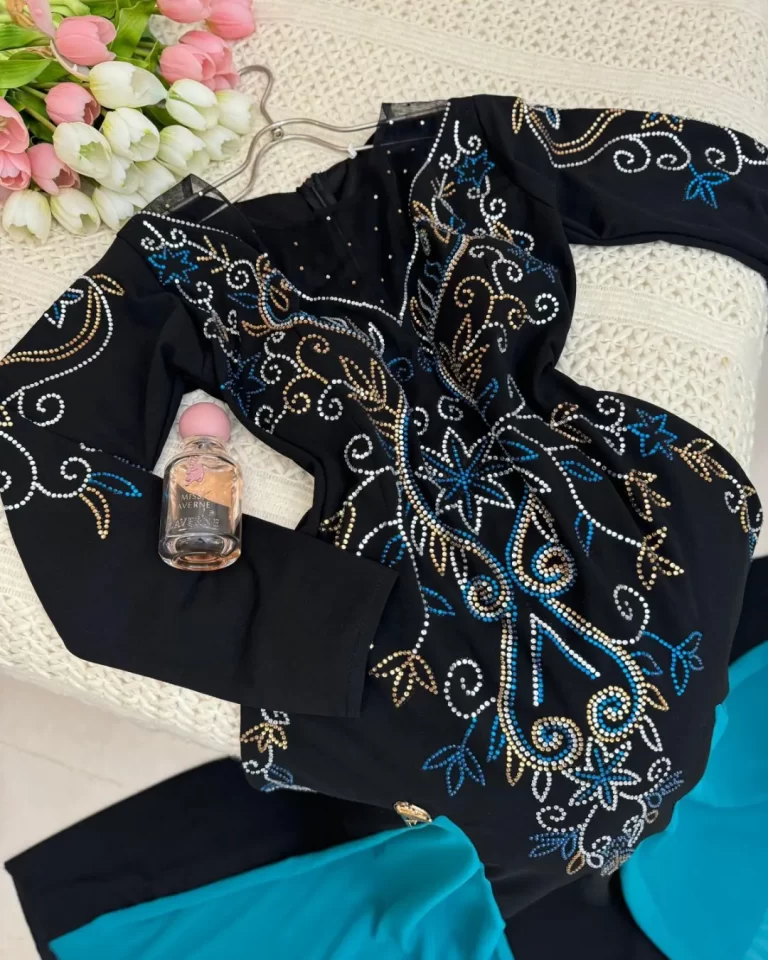 ⁦فساتين سهرة لون أسود⁩ - الصورة ⁦2⁩