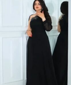 فستان سهرة فخم وأنيق