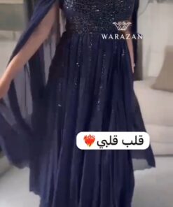 Alternative view of فستان سهرة لون كحلي