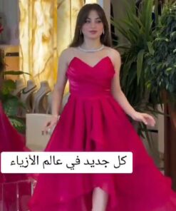 فساتين لون فوشيا