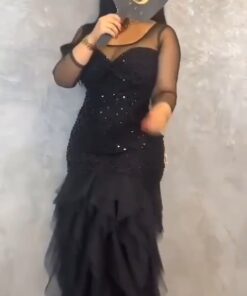 اجمل فستان لون اسود