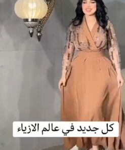 فستان مناسة فخم وأنيق