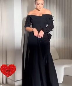 فساتين سهرة لون أسود