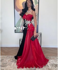 فساتين سهرة بذيل طويل