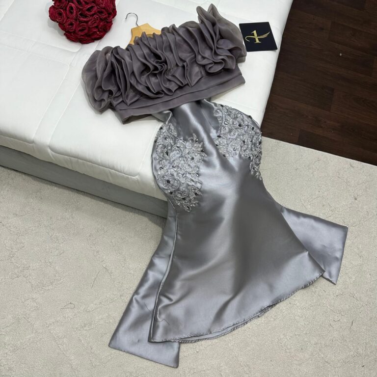 ⁦فستان سهرة مكيادو⁩ - الصورة ⁦4⁩