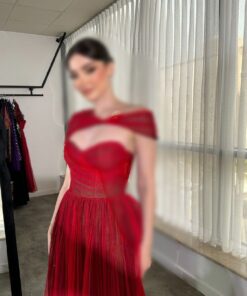 Alternative view of فساتين سهرة لون أحمر