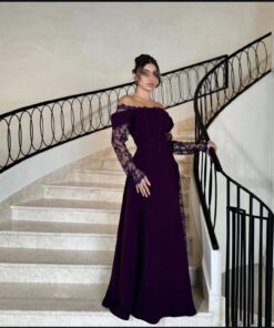 فستان سهرة طويل