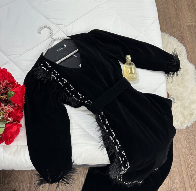 ⁦فستان سهرة خامة شموه⁩ - الصورة ⁦3⁩