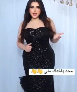 فستان سهرة ليكرا استرتش