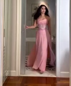 فستان سهرة ناعمة