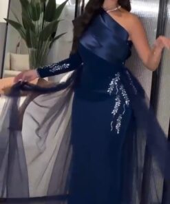 فساتين سهرة كحلي