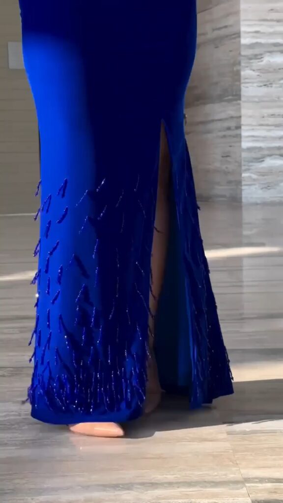 ⁦فساتين سهرة مخمل⁩ - الصورة ⁦10⁩