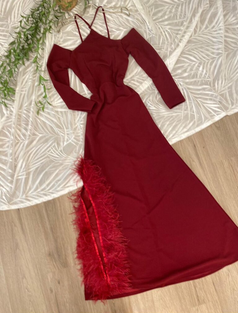 ⁦فستان للسهرة كريب⁩ - الصورة ⁦4⁩